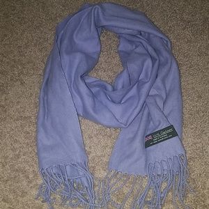 Lavendar 100% cashmere scarf
